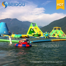 Floating Water Obstacle Course Games Giant Inflatable Toys Water Park